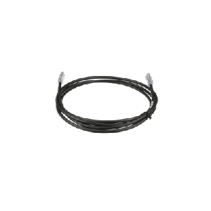 Cable de Parcheo UTP, Cat6A, 24 AWG, CM, Color Negro, 7.92 Metros (26 Pies)