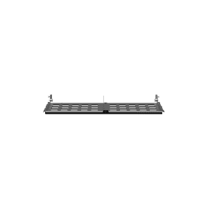 Organizador de Holgura para Cable de Fibra Óptica, Uso con Paneles HD Flex de 1 UR, Color Negro