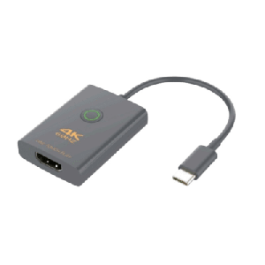 Adaptador USB-C a HDMI con Seguridad de Un Clic | Resolución 4K Ultra HD 60Hz | HDMI 2.0b 18 Gbps | DP 1.2a | Silenciamiento de Video Instantáneo | Protección ESD ±8kV | Audio 7.1 Canales | Compatibilidad Universal