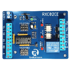 Controlador de Esclusas 2 Puertas / Alimentación 12VDC / Temporizadores Programables 0-30 seg / Entradas NC y NA / Salidas de Pulso 2 seg / Función Emergencia