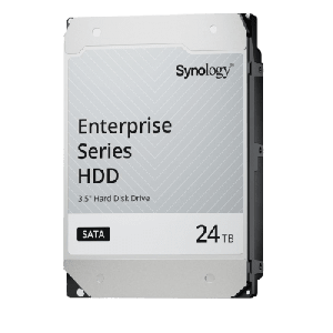 Disco Duro SATA de 3,5" Serie Plus / Capacidad 24TB / Interfaz SATA 6 GB/s / Tecnología CMR / MTBF de 1,2 Millón de Horas / Carga de Trabajo de 180 TB/año / Compatible con Synology DSM