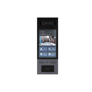 Frente de Calle Antivandálico IK10 / Incluye montaje / Administración 100% en la Nube / Notificación a APP / Llamada Telefónica / ANDROID / SIP / ONVIF /Reconocimiento Facial / QR y PIN para Visitas / IP66 / Bluetooth / NFC