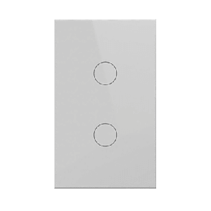 (ZigBee) Apagador switch inalámbrico ZigBee . Cable Neutro Opcional, control de 2 regresos de carga, 110V