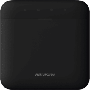 (AX PRO) Panel de Alarma Inalámbrico de Hikvision / Color Negro / Soporta 48 Zonas / Wi-Fi y Ethernet / Incluye Batería de respaldo / Compatible con los Accesorios AX PRO