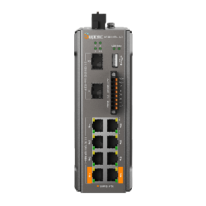 Switch de Red SP3010FM-L2 (V3) / 8 Puertos 10/100/1000Mbps PoE / 2 Puertos SFP 1000M/2.5Gbps / 240W PoE Budget / 26Gbps Capacidad de Conmutación / 19.3Mpps Tasa de Reenvío / DIN-Rail, Pared, Escritorio / -40℃~75℃ / CE, FCC, RoHS, UKCA, R