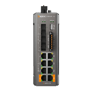 Switch de Red SP3012FM-L2(V3) / 8 Puertos 10/100/1000Mbps PoE / 4 Puertos SFP 1000M/2.5Gbps / Capacidad de Conmutación 36Gbps / Alimentación Dual DC / Instalación DIN-rail, Pared o Escritorio / Certificaciones CE, FCC, RoHS, UKCA, RCM