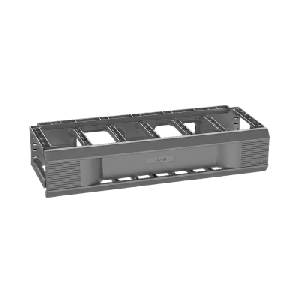 Organizador de Cables Horizontal CableTek, Sencillo (Solo Frontal), Para Rack de 19in, 1 UR
