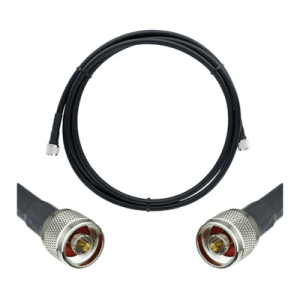 Jumper Coaxial con Cable Wilson-400 / Conector N Macho en los Extremos / 6.1 Metros (20.01 Pies) de Longitud.
