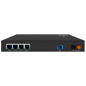 ONU Dual EPON/GPON / 4 Puertos PoE 802.3af/at Gigabit / 1 Puerto SC/UPC