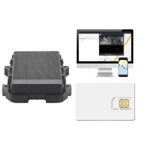 KIT Localizador 4G con carga solar / Semiautónomo / Rastreo de contenedores / Cajas de tráiler / Alarma de sabotaje audible / Incluye Licencia vitalicia EPCOMGPSCODE y SIM de datos SIM500MB2Y
