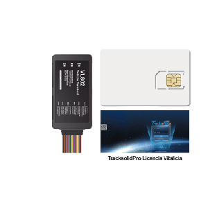 Kit localizador vehicular / 4G LTE / BLE / RS485 / Audio dos vias (requiere accesorios) / incluye SIM500MB2Y y Plataforma TrackSolidPro / Compatble con UL212 Sensor ultrasonico
