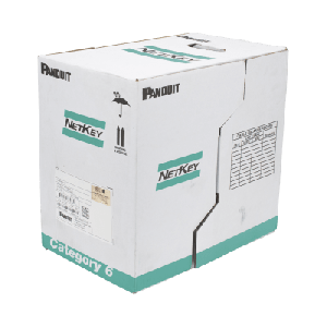 Bobina de Cable UTP 305 Metros (1000 Pies) de Cobre, NetKey, Azul, Categoría 5e (24 AWG), PVC (CM), de 4 Pares