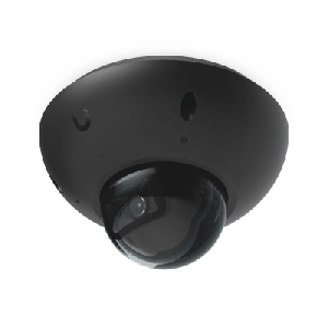 UniFi G6 Dome – Cámara 4K Antivandálica y Todo Clima con Sensor de 8 MP (1/1.8”), Motor de IA Multi-TOPS y Visión Nocturna Infrarroja de Largo Alcance, Color Negro