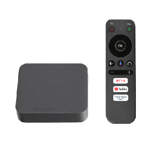STB 4K Android con Google TV / Alto Rendimiento / Conexión Wi-Fi y por Cable / Control Remoto Bluetooth / Salida HDMI / Software de Gestion para ISPs/ Para modo desarrollador leer la nota en la descripcion