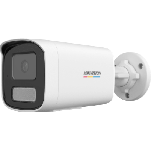 [ColorVu 3.0 + MD 3.0] Bala IP 6 Megapixel / Lente 4 mm / 50 mts IR + 50 mts Luz Blanca / Micrófono Integrado / Motion Detection 3.0 / Exterior IP67 / WDR 120 dB / PoE / Micro SD