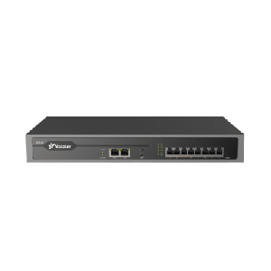 Conmutador IP PBX Enterprise / 50 Extensiones / 25 Llamadas Simultáneas / Hasta 8 Puertos FXO/FXS / Call Center Integrado / Omnicanal WhatsApp, Facebook y SMS / Transcripción y Resumen IA / Linkus UC