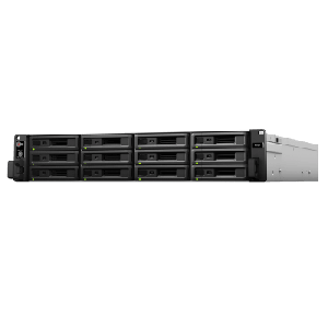 Unidad de Expansión Synology RX1217/RX1217RP | 12 Bahías de Disco | Compatible con SATA 3.5” y 2.5” | Expansión de Volumen en Línea | Fuentes de Alimentación Redundantes (RX1217RP) | Administración con
