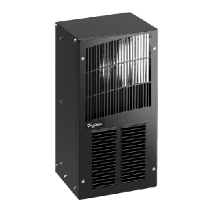 Aire Acondicionado Compacto Para Exterior, Uso en Gabinetes de Telecomunicaciones de Grado Industrial, Frío T20, 2000 BTU, 115 Vca, de Acero, Color Negro
