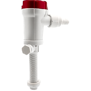 Bomba Livewell 605FC 12V DC / 1100 GPH (Galones Por Hora) / Conexión Straight Seacock / Doble Puerto de Entrada / Protección Anti-Aire / Cartucho Motor Extraíble