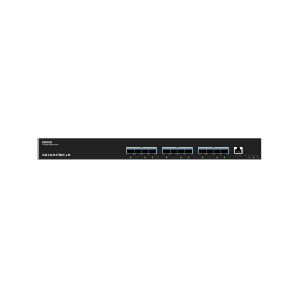 Switch de Agregación Capa 3 / 12 Puertos 10Gigabit SFP+ / QoS Integrada / Soporte IPv6 e IPv4 / Seguridad Avanzada / Stacking /