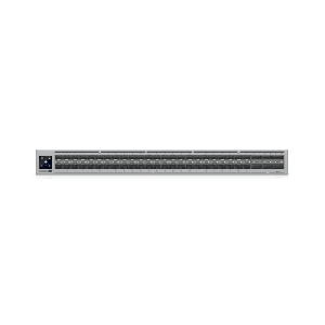 UniFi Switch Enterprise Campus Aggregation, Capa 3, 48 puertos Etherlighting SFP28 de 25G, 6 puertos QSFP28 de 100G, 5 abanicos, ruteo dinámico BGP, doble fuente redundante, alta disponibilidad, enlace multichasis (MC-LAG)