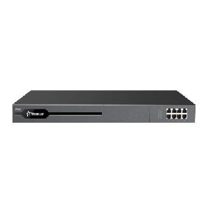 Conmutador IP PBX Enterprise Modular / 100 Extensiones Expansible a 200 / 30 Llamadas Simultáneas Expansible a 60 / Soporte E1/T1/PRI / Hasta 8 Puertos FXO/FXS / Call Center Avanzado / Omnicanal con IA