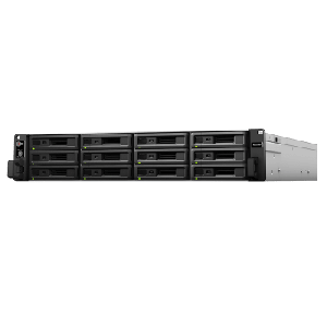 Unidad de Expansión Synology RX1217/RX1217RP | 12 Bahías de Disco | Compatible con RackStation 2U | Expansión de Volumen en Línea | Fuentes de Alimentación Redundantes (RX1217RP) | Administración DSM.