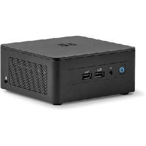 Mini PC NUC Barebone / Core i7-1360P (13 Gen) / Wi-Fi 6E + 2.5GbE / Bluetooth / No incluye Memoria RAM, SSD y S.O. / Incluye fuente