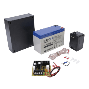 Fuente de 12 Vcc 1A / Para Control de Acceso / Con Batería de Respaldo Incluida LK712 /