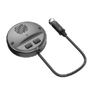 Accesorio para Audio de 2 Vías / Compatible con DVR Móvil HIKVISION / Conector Tipo Aviación / Micrófono y Altavoz Integrados