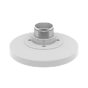 Adaptador tipo Plato necesario para montar en Pared o Techo Cámaras Hanwha serie X y P.
