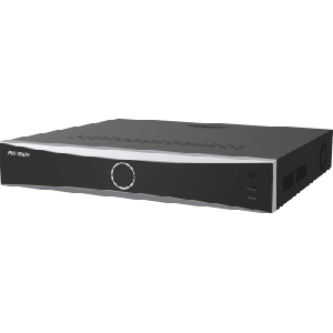 [Acusearch] NVR 12 Megapixel (4K) / 16 canales IP / 16 Puertos PoE+ / AcuSense (Evita Falsas Alarmas) / Reconocimiento Facial / 4 Bahías de Disco Duro / Switch PoE 300 mts / HDMI en 4K / Alarmas I/O