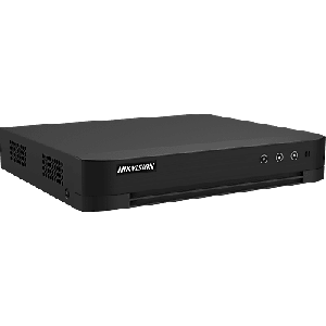 DVR 4 Canales TURBOHD + 4 Canales IP / 8 Megapixel (4K) / Audio Bidireccional / ACUSENSE / 1 Bahía de Disco Duro / Salida de Video en Full HD / H.265+