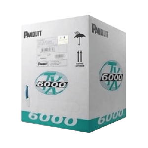 Bobina de Cable UTP 305 Metros (1000 Pies) de Cobre, TX6000™ PanNet, Reelex, Amarillo, Categoría 6 Mejorado (23 AWG), PVC (CM), de 4 Pares