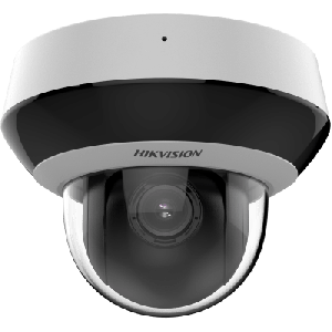 Mini Domo PTZ IP 4 Megapixel / 4X Zoom / Micrófono y Bocina Integrada / ACUSENSE / H.265+ / 20 mts IR EXIR / WDR / PoE / IK10 / IP66 / DarkFighter / / Micro SD