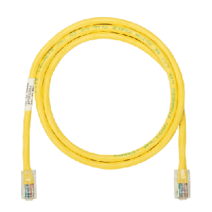 Cable de Parcheo UTP Categoría 5e, con Plug Modular en Cada Extremo - 1.5 Metros (4.92 Pies) - Amarillo