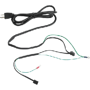 Fan Cord con Termostato Integrado / 1.8 m (5.9 ft) / 115V / 10A / Cobre / Negro / 2 Conectores para Ventiladores