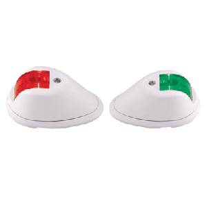 LED Navegación USCG 2 Millas Náuticas (2 nm) / Certificado USCG / Para Embarcaciones a Motor < 20 m (65.6 ft) / Material Bronce o Polímero / 12V LED 4.8W / Bajo Calor y Larga Vida