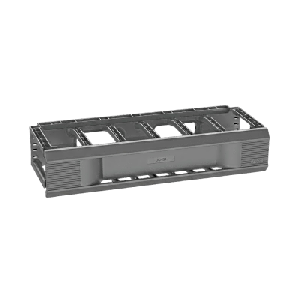 Organizador de Cables Horizontal CableTek, Sencillo (Solo Frontal), Para Rack de 19in, 2 UR