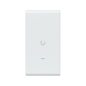 Punto de Acceso UniFi WiFi 6 Mesh Pro/ 2.4 y 5 GHz / MU-MIMO 2x2 por banda / para exterior IPX6 / 2 puertos GbE (x1 PoE IN, x1 puerto de red) hasta 250 dispositivos, montaje en pared o mástil