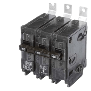 Interruptor automático atornillable tipo BL 3 polos, 40 amp.