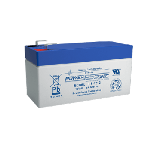 Batería 12V, 1.4AH, Para Respaldo, Tecnologías AGM/VRLA, 5 Años Vida Útil, Terminales F1, Reconocida UL