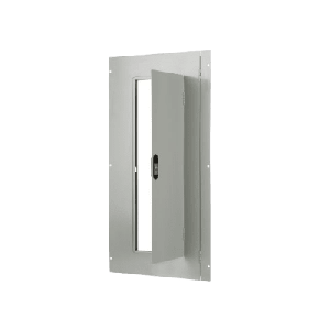 Puerta (frente) montaje sobreponer para tableros tipo P1, 18 circuitos.