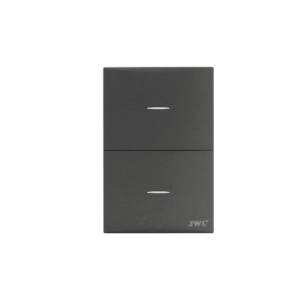 Placa con 2 Interruptores Sencillos 10 A 127 V 60 Hz.