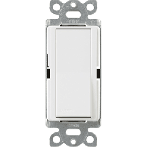 Interruptor Claro, 3 Hilos, 15A, Color Blanco