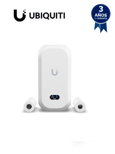 UBIQUITI UVC-AI-THETA - Camára IP Ultra compacta para interiores, Lente de 8 Megapixeles 4K y Lente de 6 Megapixeles 4K Panoramico 360º, Deteccion avanzada IA, 1 puerto de Video Theta, 1 puerto de Audio Theta, PoE