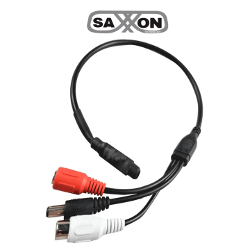 SAXXON ANXBA09 - Microfono amplificado 12 VDC 56 dB con i / O audio / Omnidireccional