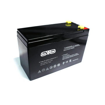 SAXXON CBAT7AH - Bateria de respaldo de 12 volts libre de mantenimiento y facil instalacion / 7 AH/ compatible DSC/ CCTV/ Acceso