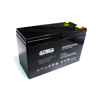 SAXXON CBAT8AH - Bateria de respaldo de 12 volts libre de mantenimiento y facil instalacion / 8 AH/ compatible DSC/ CCTV/ Acceso